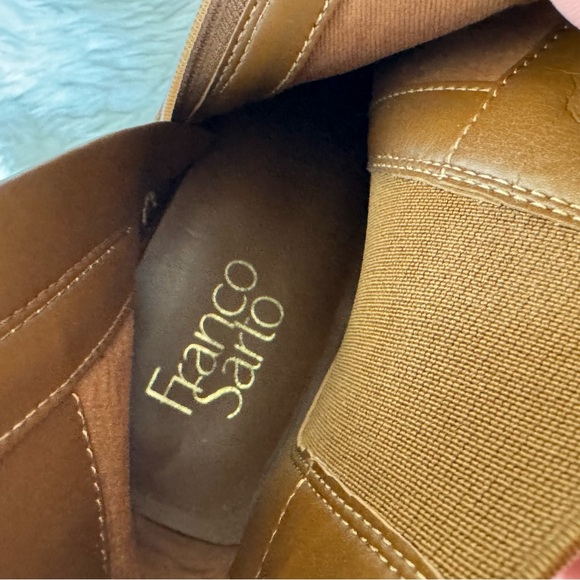 Franco Sarto Waxton Ankle Bootie Hazelnut Leather 7M - Picture 10 of 15